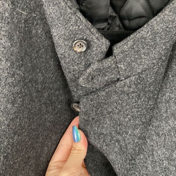 Vintage L.L Bean Wool Peacoat size XL - Picture 2 of 10